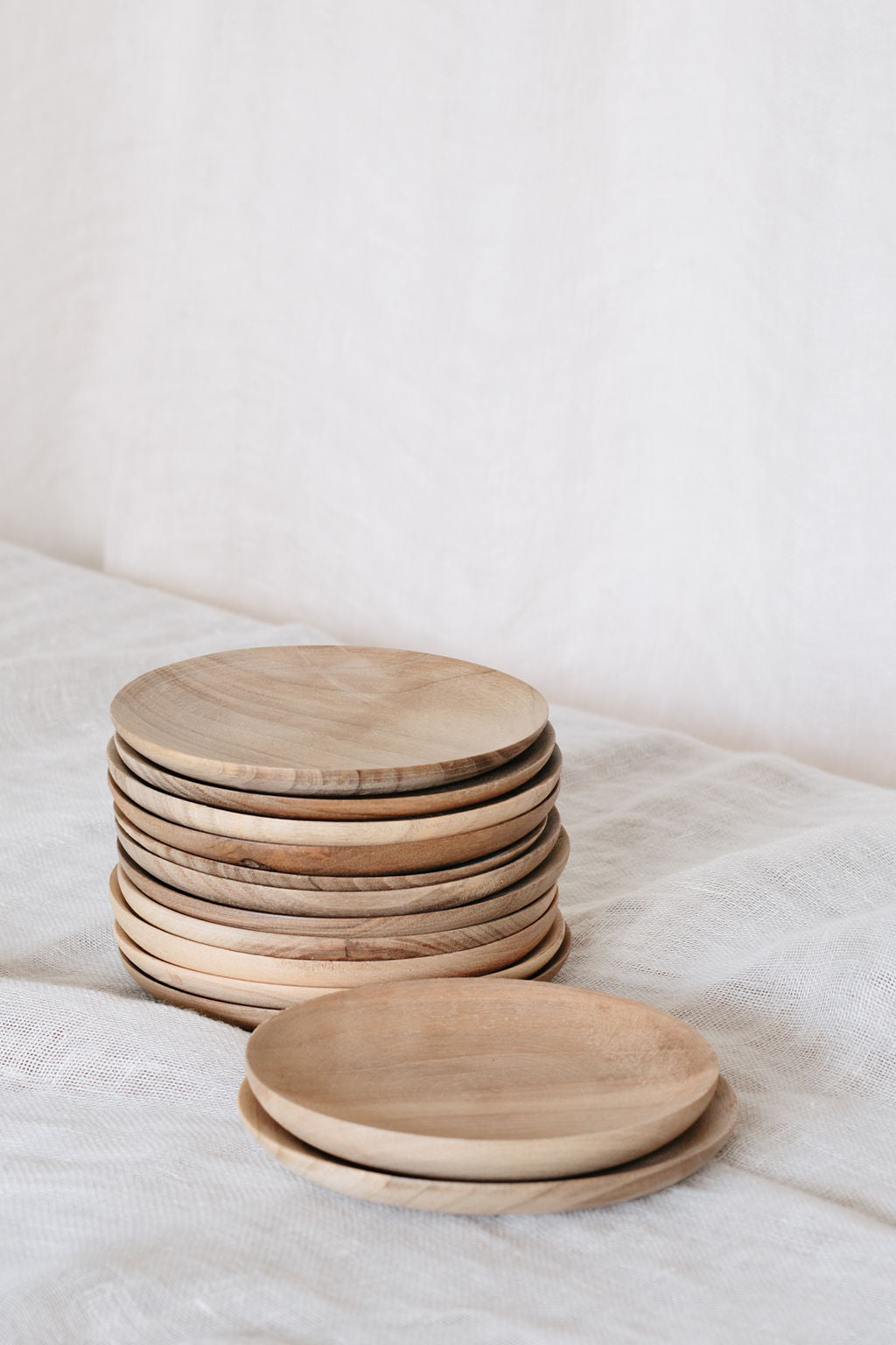 Houten bord Ø 13cm