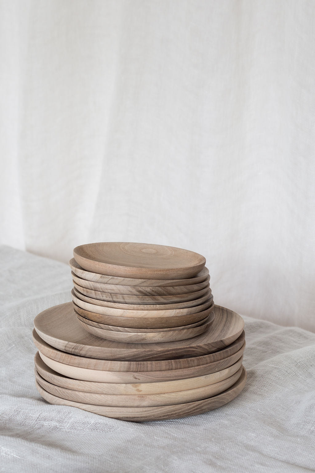 Houten bord Ø 13cm