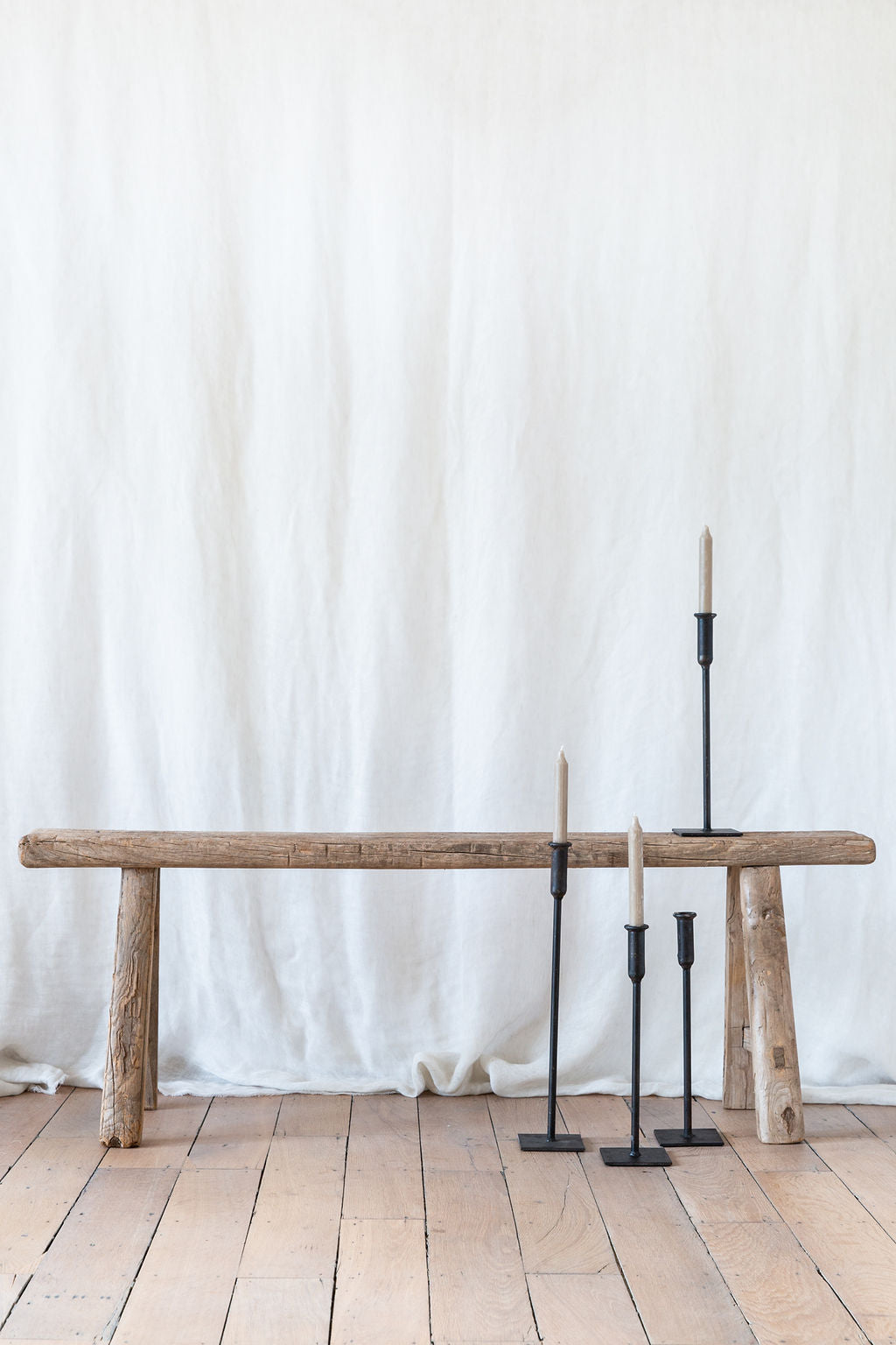 Kaarsenhouder zwart S