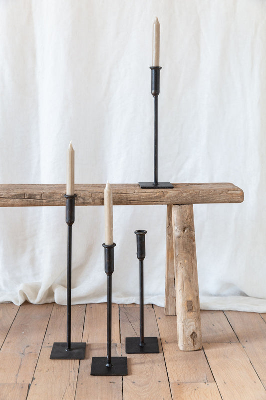 Kaarsenhouder zwart S