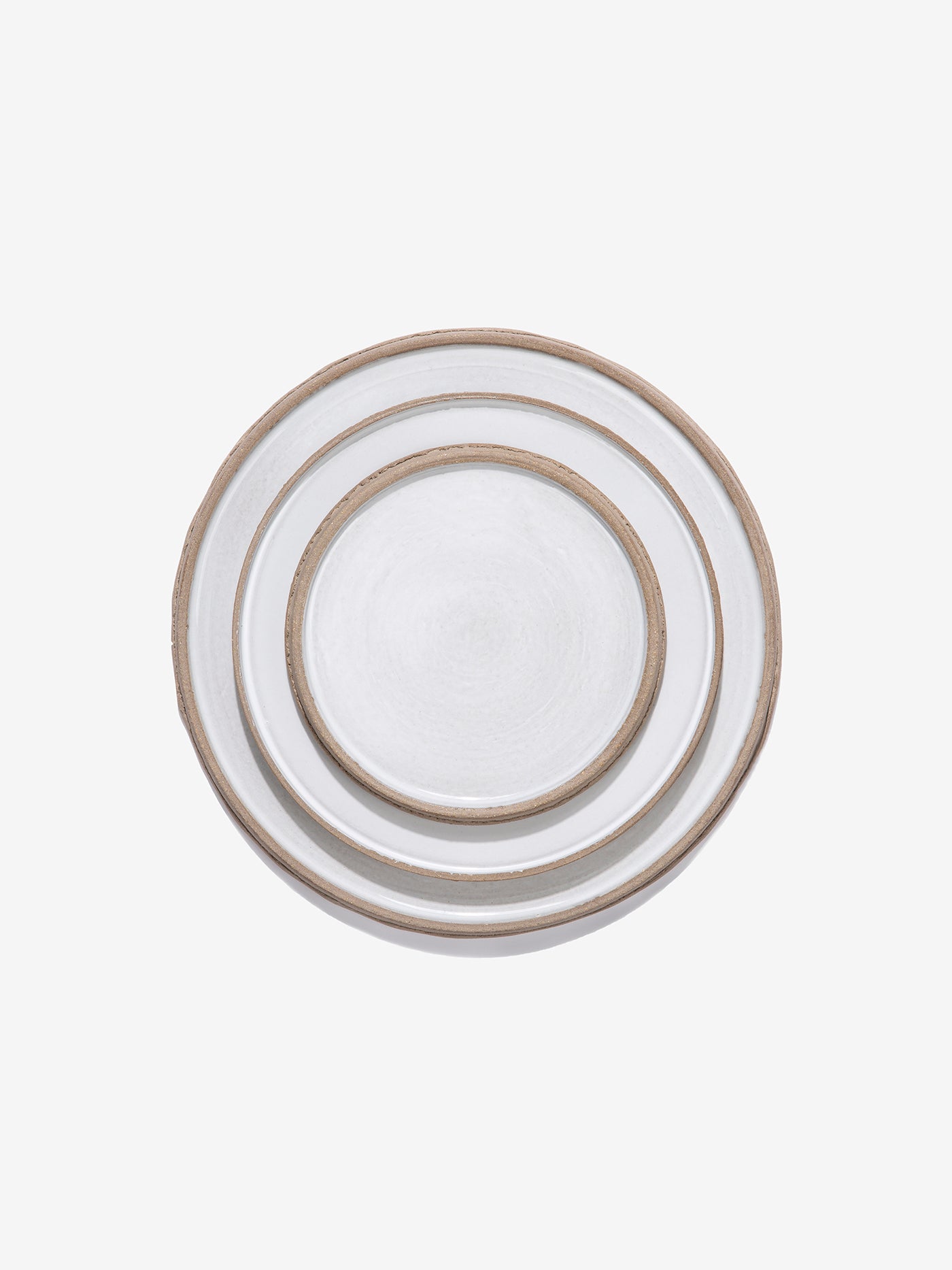 Dinner plate off white