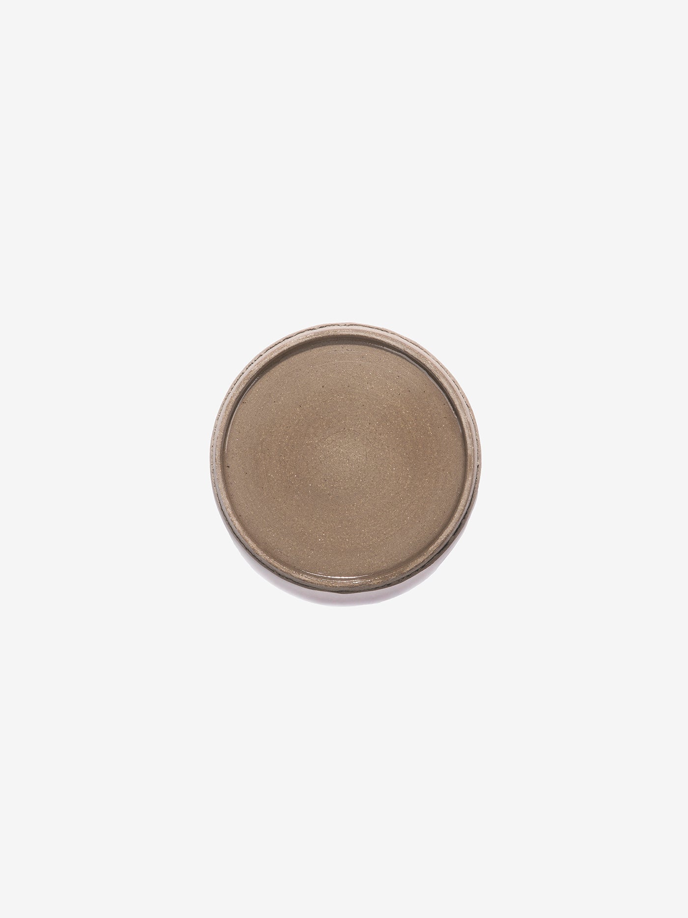Dessert plate taupe