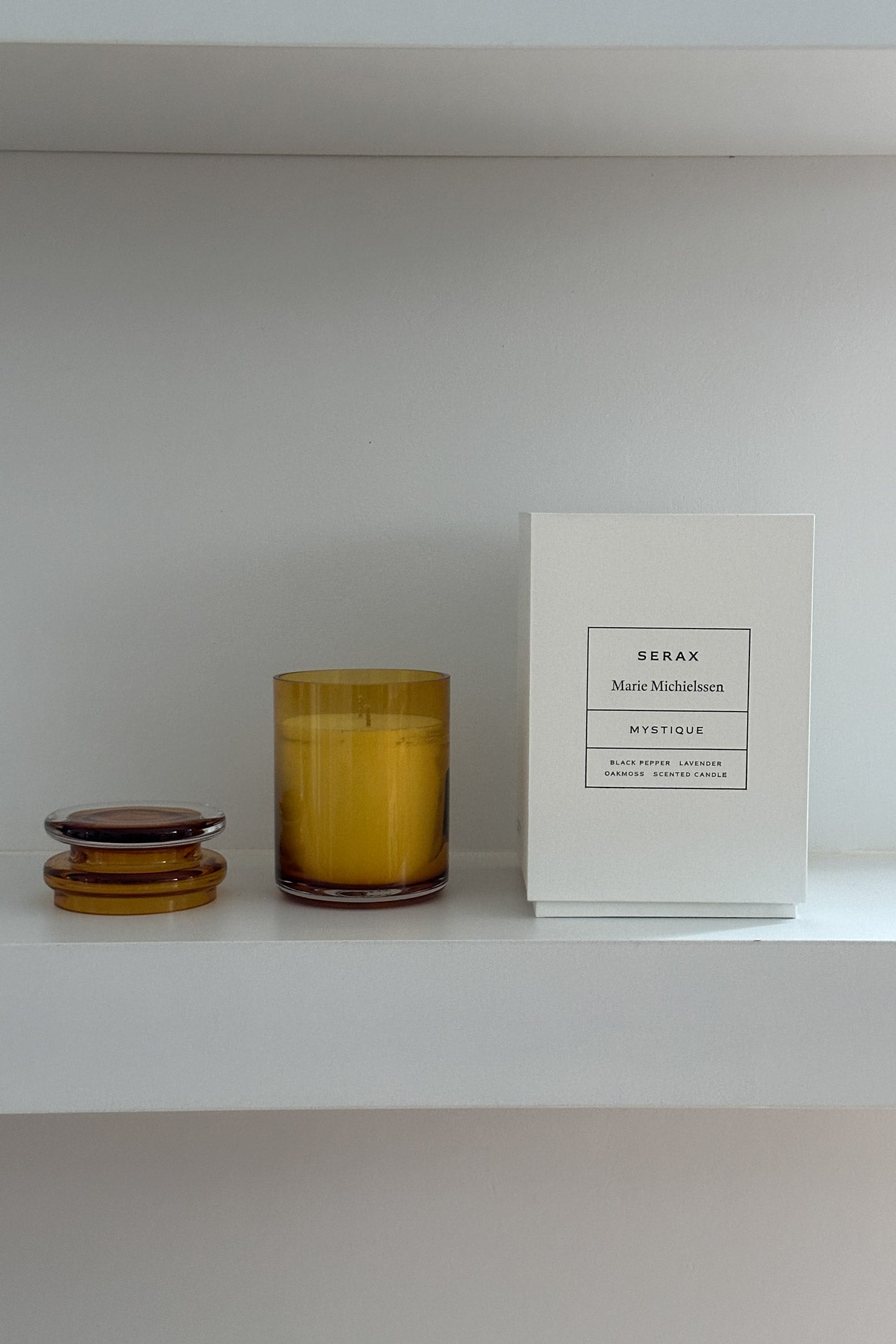 Geurkaars Amber Mystique Medium