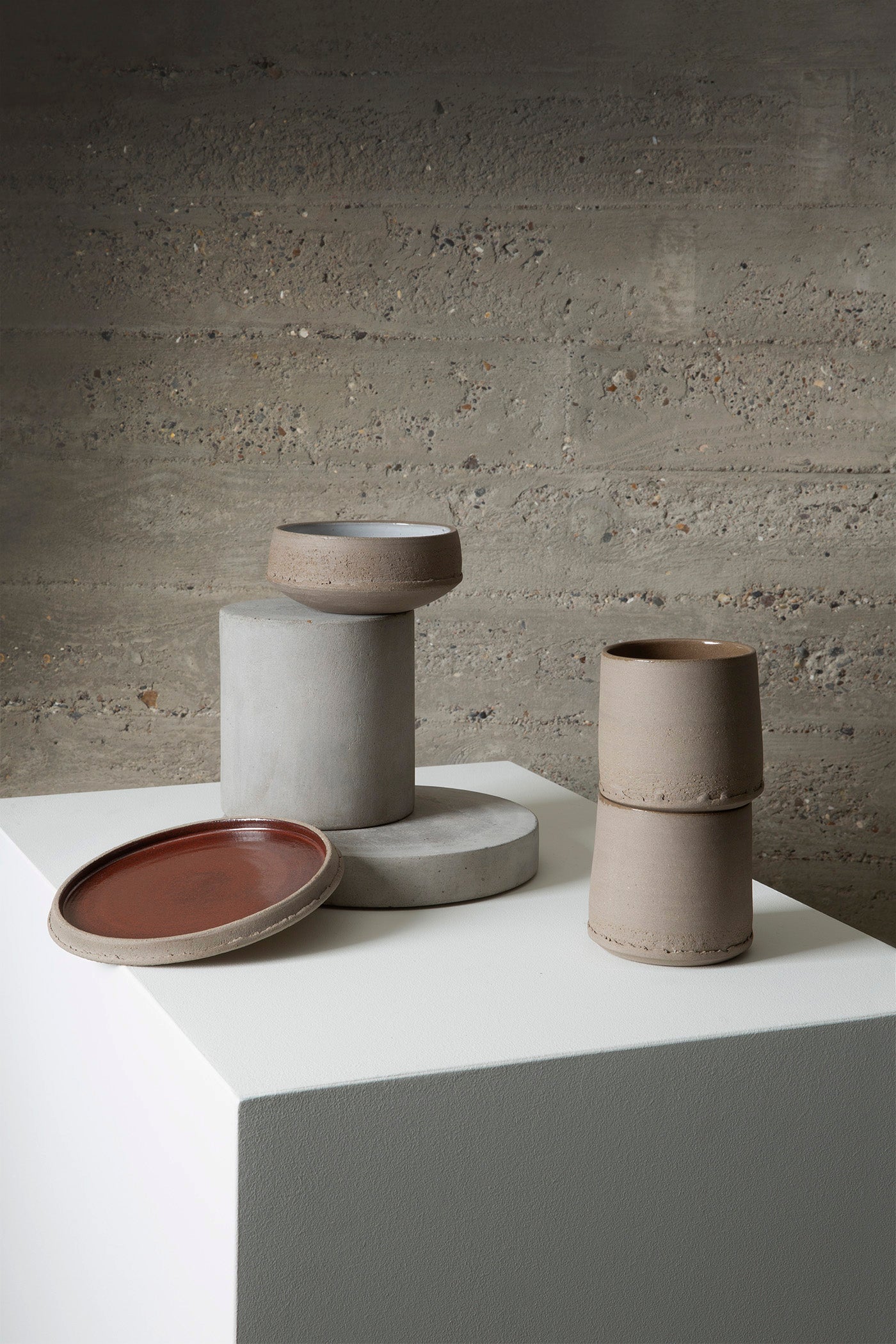 Dessert plate rust