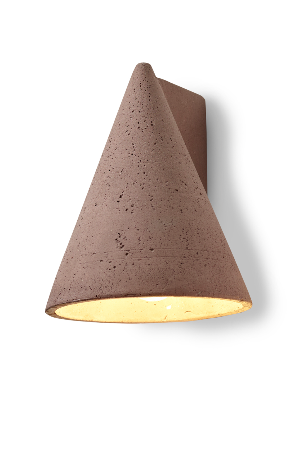 Wall lamp terracotta