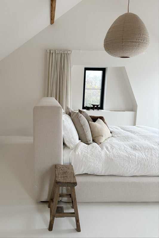 King size box spring bed