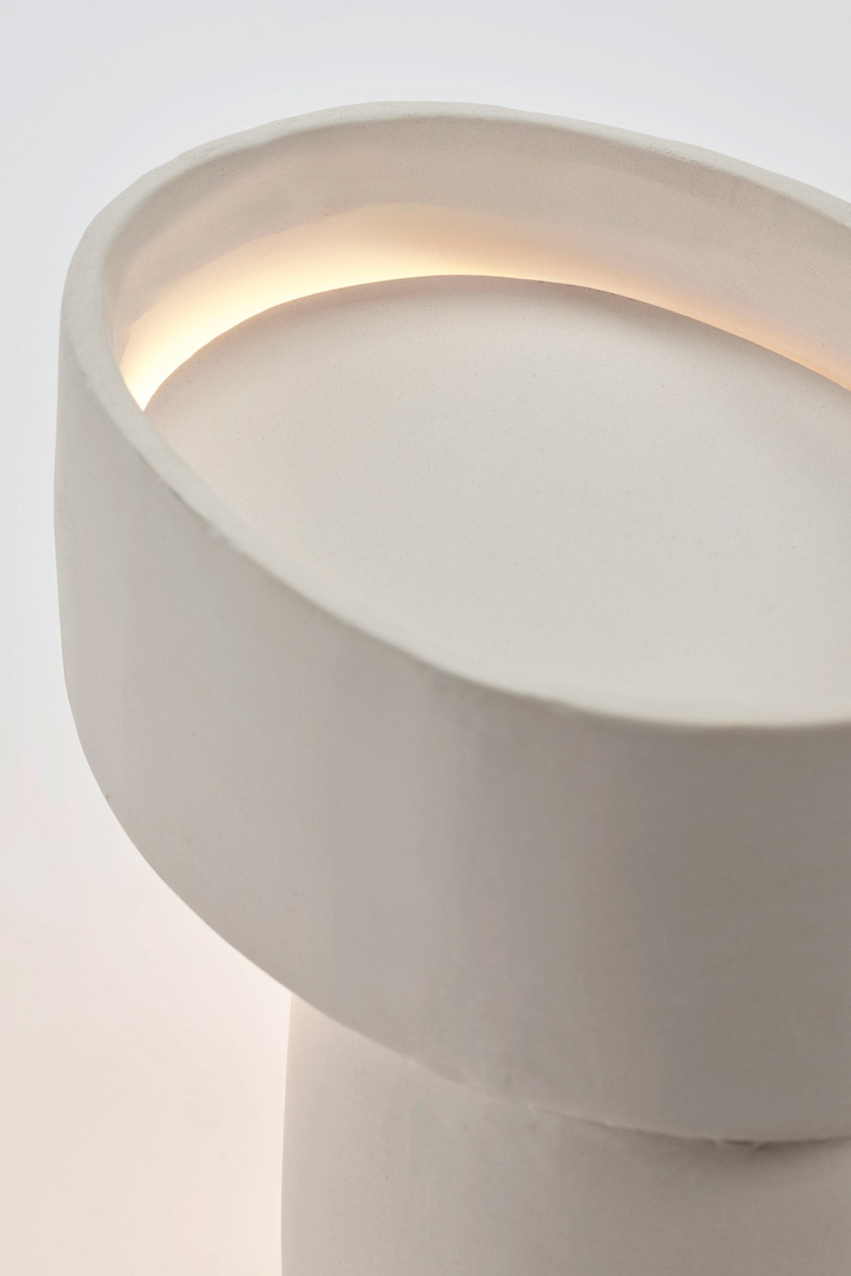 Tafel lamp wit Romé