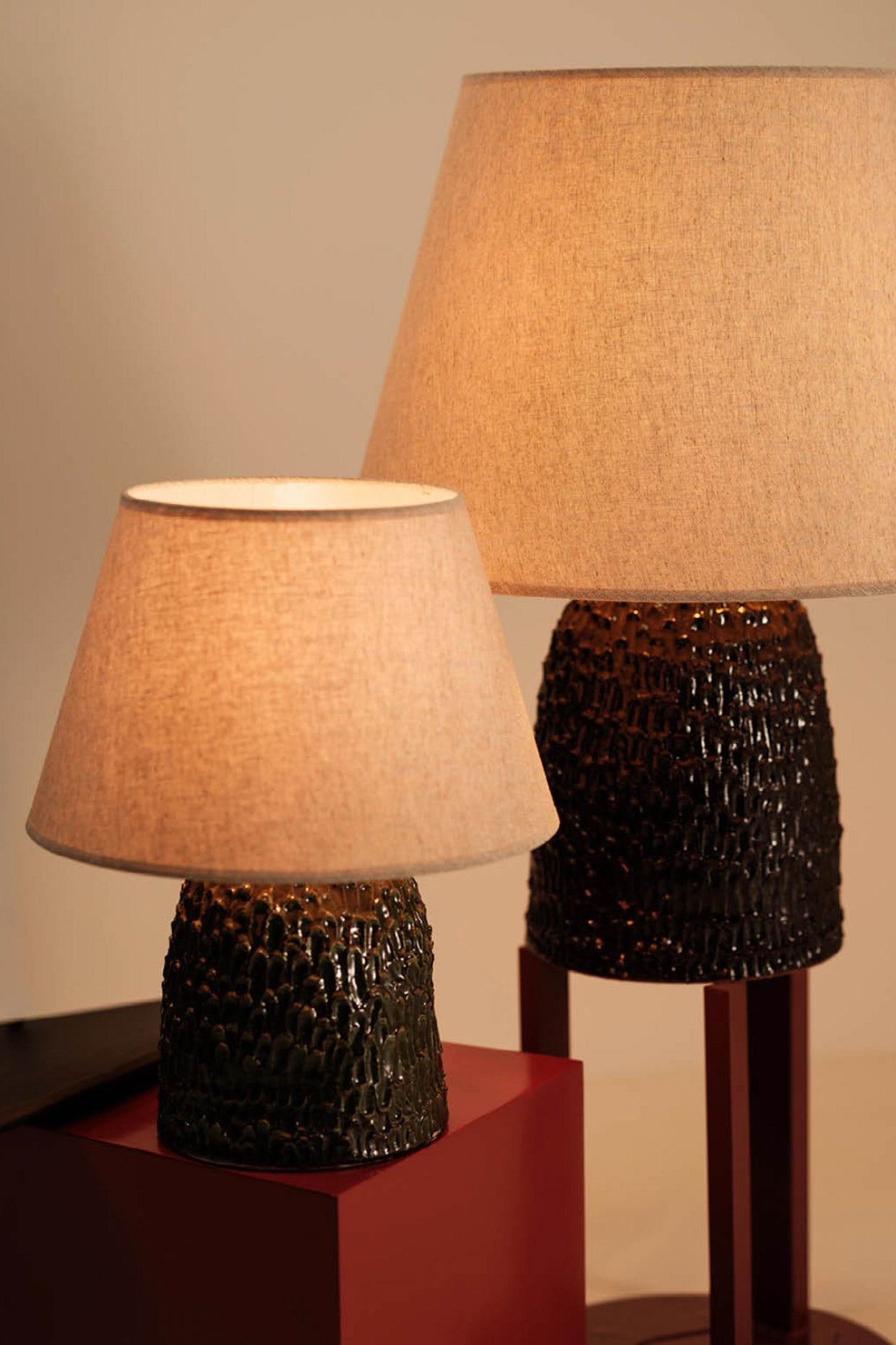 Tafel lamp Tronco - Green